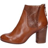 Bottines Moma bottines marron cuir AB335