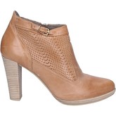 Bottines Marika Milano bottines marron cuir BS58