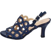 Sandales Shoemaker sandales bleu daim strass BS68