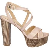 Sandales Olga Rubini sandales beige platine cuir synthétique BS125