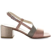 Sandales Jeannot Sandale En Satin Rose