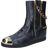 Bottines Cesare P. By Paciotti CESARE P. bottines noir cuir BY637