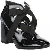 Chaussures escarpins Café Noir Escarpins femme - - Noir verni - 35