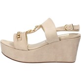 Sandales Olga Rubini sandales beige daim AF791