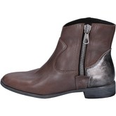 Bottines Crime London chaussures bottines marron cuir gris AK995