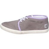 Chaussures Date sneakers beige textile lilas ap559