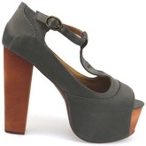 Sandales Jeffrey Campbell sandales gris textile ap665