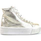 Chaussures Madame Pigalle sneakers platine textile AM784