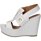 Sandales Manufacture D'essai sandales blanc cuir AP269