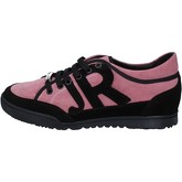 Chaussures Richmond sneakers rose daim noir aw710