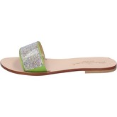 Sandales Rivera sandales vert satin strass at337