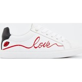 Chaussures Bon Baisers De Paname Sneakers Simone Love Always Red Ink