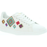 Chaussures Desigual Baskets cosmic diamond ref_45579 1000 Blanc