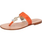 Sandales Eddy Daniele sandales orange daim con crist swarovski ax696