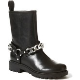 Bottes Guess Bottes Femme en Cuir HADDE Noir