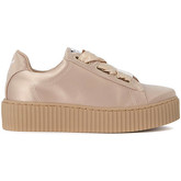 Chaussures Windsor Smith Basket Olyvia en satin beige