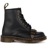 Boots Dr Martens Botte Amphibian modèle 1460 Boucle en cuir noir avec boucle