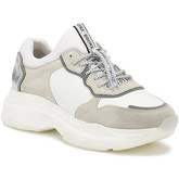 Chaussures Bronx Womens White Baisley Trainers-UK 3.5