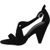 Sandales Armani jeans sandales noir daim AE472