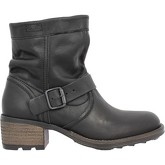 Bottes Palladium Clue cuir Femme Noir