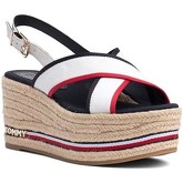 Sandales Tommy Hilfiger PLATFORM SANDAL CORPORATE RIBBON C.020