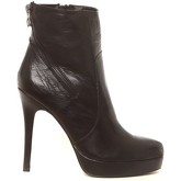 Bottines Ilario Ferucci Bottines en cuir Gicanda noir