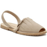 Sandales Solillas Womens Taupe Volant Sandals-UK 3