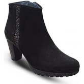 Bottines Reqin's Boots talon CARRIE Peau/Galaxy Noir