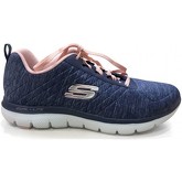 Chaussures Skechers Basket Bleu /Rose Flex Appeal