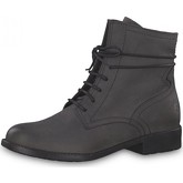 Bottines Tamaris Boots Plates lacet Gris