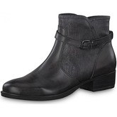 Bottines Tamaris Boots Plates Gris Foncé