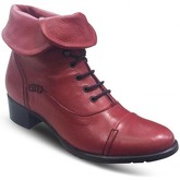 Bottines Mitica Bottine talon à lacet Rouge