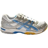 Chaussures Asics Basket Gel Rocket 6 - Blanc/Gris/Bleu