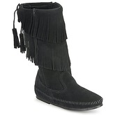 Bottes Minnetonka CALF HI 2-LAYER FRINGE BOOT