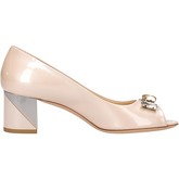 Chaussures escarpins Harson escarpins beige cuir verni AF511