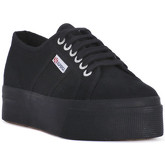 Chaussures Superga COTU FULL BLACK UP AND DOWN