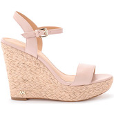 Sandales MICHAEL Michael Kors Sandale compensée Jill en cuir rose poudre