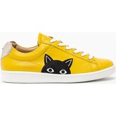 Chaussures Lollipops Baskets cuir pop jaune