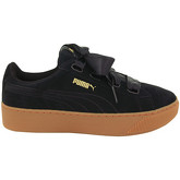 Chaussures Puma Baskets basses Cuir suede VIKKY PLATFORM RIBBON