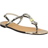 Sandales Atelier Mercadal Plage python Femme Naturel