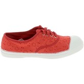 Chaussures Bensimon Toile Lacet Broderie Grenadine