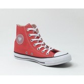 Chaussures Converse CTAS HI ROUGE/BLANC