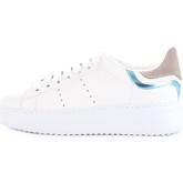 Chaussures D'acquasparta COURTHIGH Baskets femme BLANC / BLEU