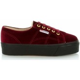 Chaussures Superga 2790 Velvetw Dkred