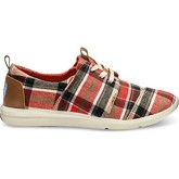 Chaussures Toms Plaid Women's Del Rey Sneaker