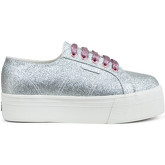 Chaussures Superga 2790 Microglitterw Grey Silver