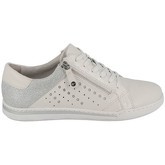 Chaussures Tamaris Basket avec zip sur le côté Blanc/argent