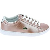 Chaussures Lacoste Carnaby Evo C Rose Blanc