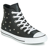 Chaussures Converse CHUCK TAYLOR ALL STAR LEATHER STUDS HI