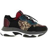 Chaussures Bronx Basket baisley zebra teal cuir